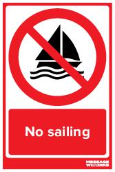 No sailing