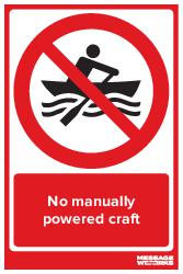 No manually powered craft