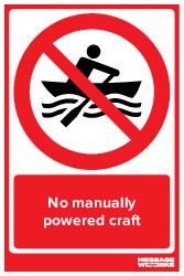 No manually powered craft