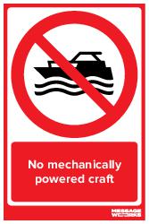 No mechanically powered craft