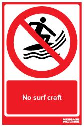 No surf craft
