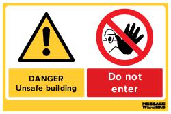UNSAFE BUILDING (73901)