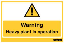 HEAVY PLANT IN OPERATION (60497)