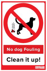 NO DOG FOULING (99232)