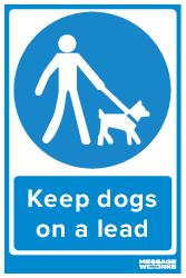 KEEPS DOGS ON A LEAD (13537)