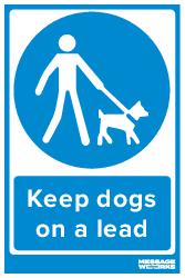 KEEPS DOGS ON A LEAD (13537)