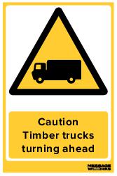 TIMBER TRUCKS TURNING (68054)