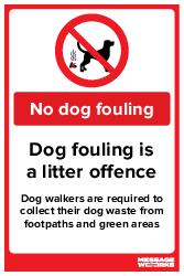 NO DOG FOULING (94260)