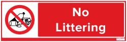 NO LITTERING (13967)