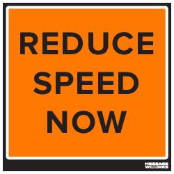 REDUCE SPEED NOW (25925)