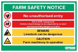FARM SAFETY NOTICE (60243)