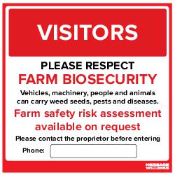 FARM BIOSECURITY (13651)