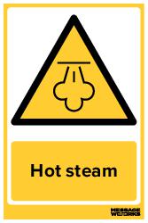 Hot steam