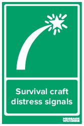 Survival craft distress signals