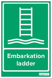 Embarkation ladder
