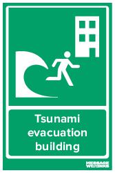 Tsunami evacuation building