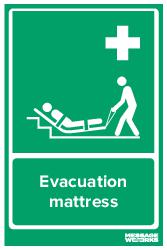 Evacuation mattress