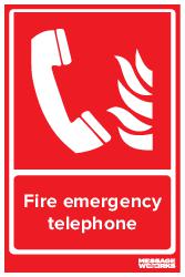 Fire emergency telephone