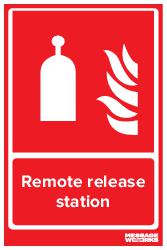 Remote release station