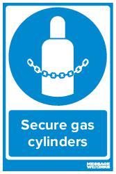 Secure gas cylinders
