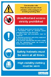 SMALL SITE SAFETY NOTICE (73889)