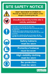 SITE SAFETY NOTICE (73921)