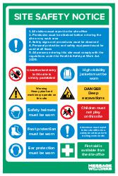 LARGE SITE SAFETY NOTICE (73937)