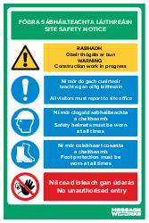 BILINGUAL SITE SAFETY NOTICE (73961)