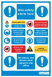 SITE SAFETY NOTICE (73922)