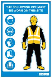 The Following PPE Must Be Worn On This Site