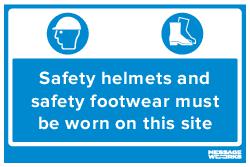 WEAR SAFETY HELMETS AND FOOTWEAR (83772)