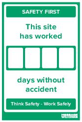 NUMBER OF DAYS SINCE LAST ACCIDENT (SITE) (79607)