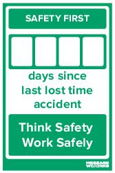 NUMBER OF DAYS SINCE LAST LOST TIME ACCIDENT (79606)