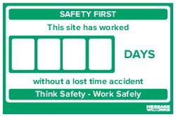 NUMBER OF DAYS SINCE LAST ACCIDENT (SITE) (79612)