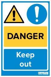 DANGER KEEP OUT (71990)
