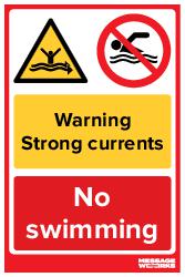 STRONG CURRENTS NO SWIMMING (71744)
