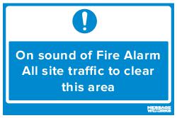 SITE TRAFFIC TO CLEAR AREA ON FIRE ALARM (83334)