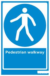 PEDESTRIAN WALKWAY ARROW LEFT (83270)