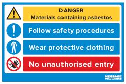 MATERIALS CONTAINING ASBESTOS (73955)