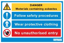 MATERIALS CONTAINING ASBESTOS (73955)