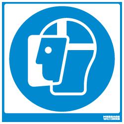 WEAR A FACE SHIELD (83951)