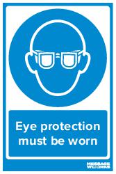 EYE PROTECTION MUST BE WORN (83669)