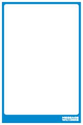 Vertical - Blue Frame