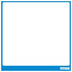 Square - Blue Frame