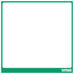 Square - Green Frame