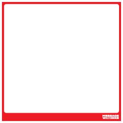 Square - Red Frame