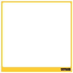 Square - Yellow Frame