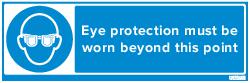 EYE PROTECTION MUST BE WORN (83553)