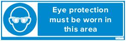 EYE PROTECTION MUST BE WORN (83656)