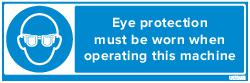EYE PROTECTION MUST BE WORN (83664)